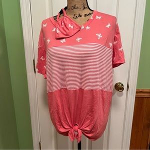 NWT No Boundaries Top with Matching Mask